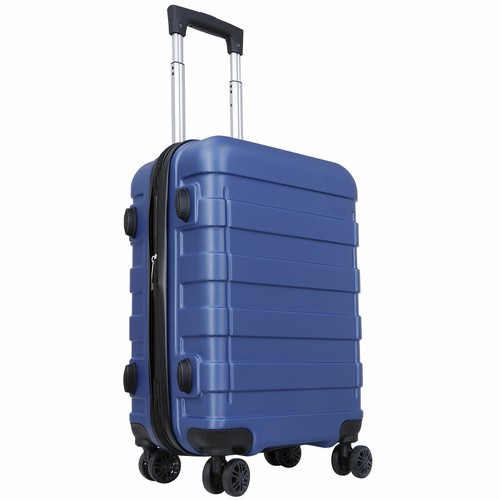 21 Inch Spinner Carry-on Luggage Suitcase Expandable Travel Bag Hardside 