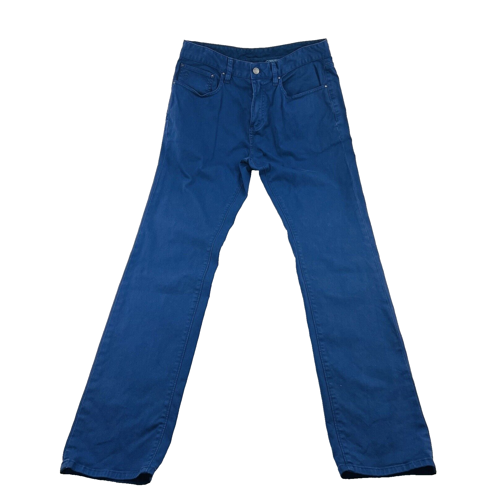 Brooks Brothers Red Fleece Blue 5 Pocket Cotton Stretch Jeans Mens Size 32X34