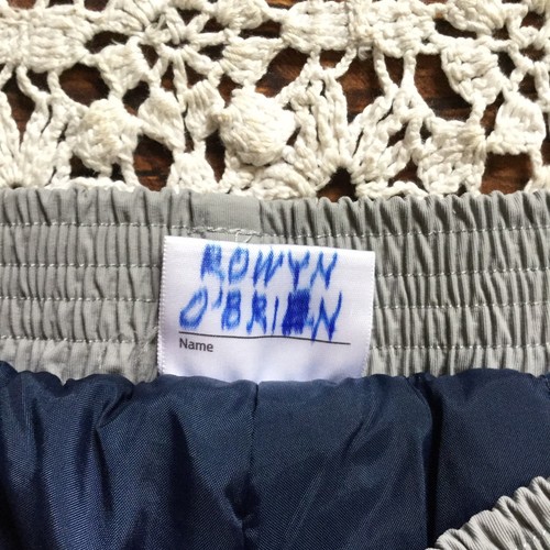 Hanna Andersson Kids Snow Pants 140 or 10 Youth Gray Waterproof Unisex Boy Girl