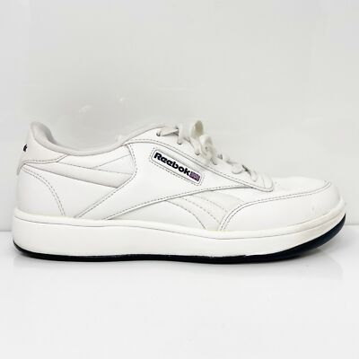 

Reebok Mens Classic 6-59723 Белая повседневная обувь Кроссовки Размер 9.5, Белый, Classic