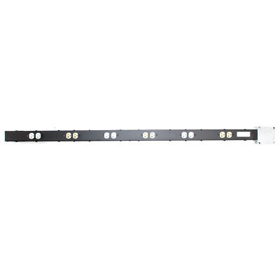 MIDDLE ATLANTIC PD-2X620J VERTICAL POWER STRIP, 12 OUTLET, (2) 20A OUTLETS, 61''