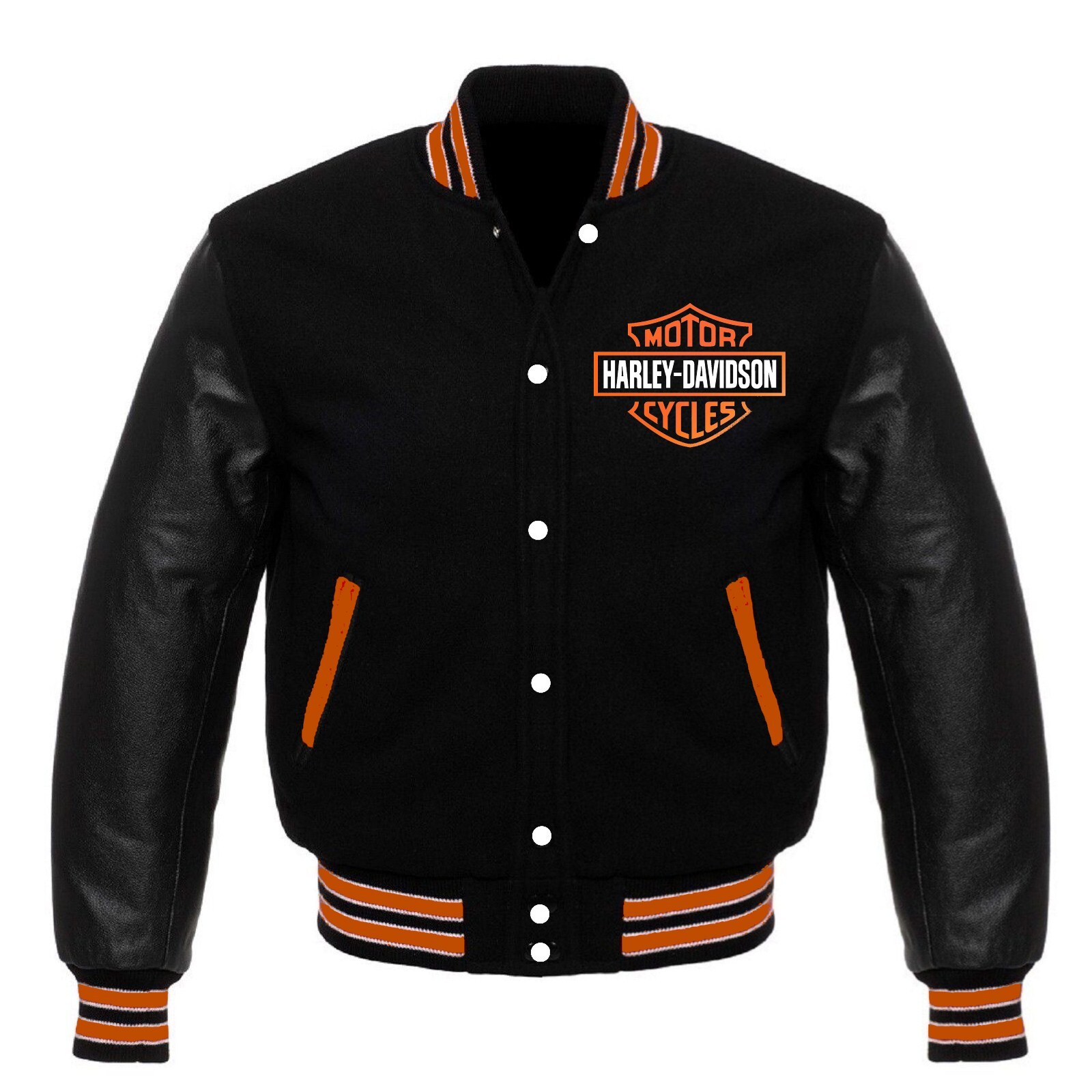 Harley Davidson varsity Jacket small medium Large XL 2XL 3XL Harley Davidson varsity Jacket small medium Large XL 2XL 3XL