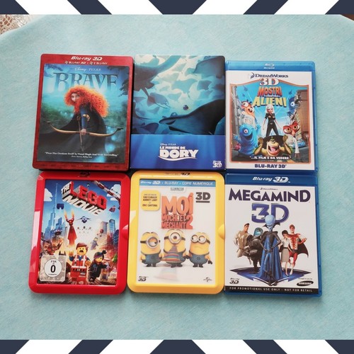 ▶ 6x Blu-ray Kinderfilme ◀ teilweise Steelbooks und Fr4me Sammlung 3D + 2D