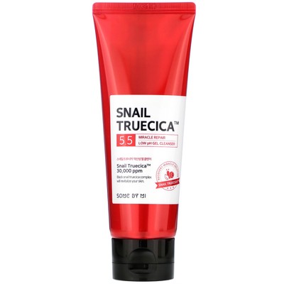 Snail Truecica, Очищающий гель Miracle Repair с низким уровнем pH, 100 мл (3,38 жидк. унции)