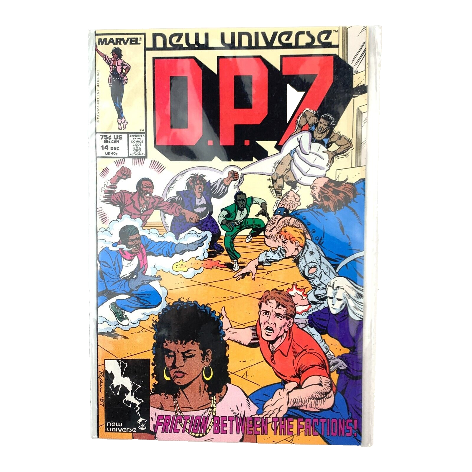 Vintage August 1987 Marvel New Universe DP7 Volume 1 Number Vintage August 1987 Marvel New Universe DP7 Volume 1 Number
