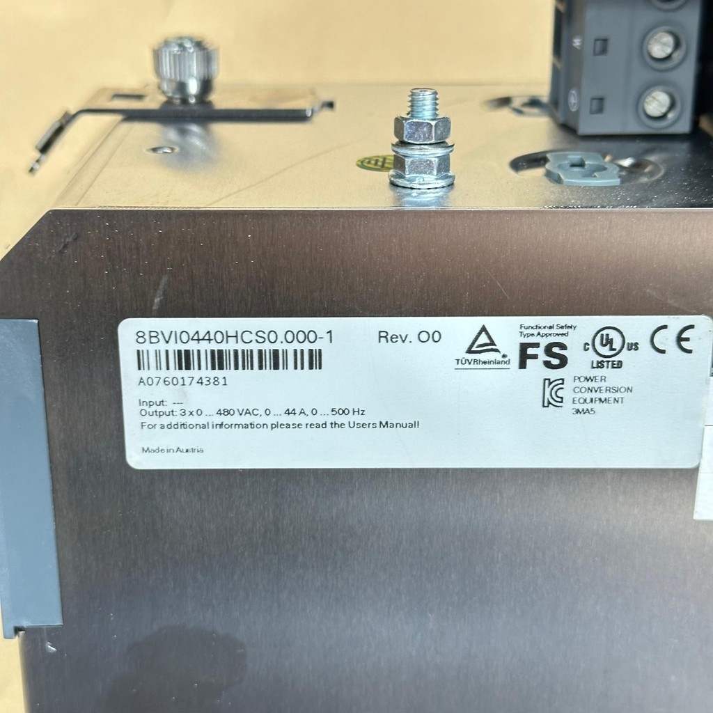 B&R 8BVI0440HCS0.000-1 Rev. O0 Acopos I0440S Inverter — 4