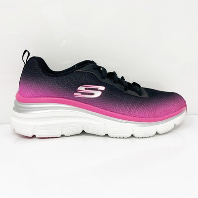

Skechers Womens Fashion Fit Build Up 12717 Черные кроссовки для бега Размер 7, Черный, Fashion Fit Build Up