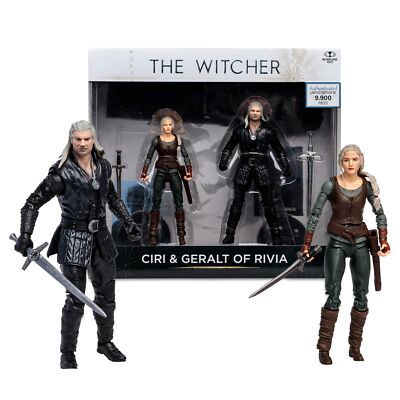McFarlane Toys - The Witcher Ciri & Geralt of Rivia (Season 3) 7in Action Figure