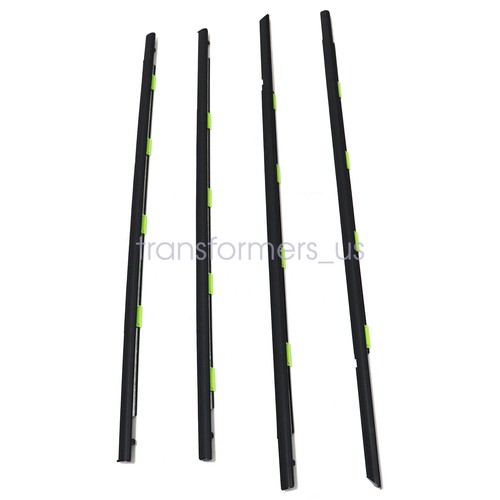 Outer Door Belt Weatherstrip Window Seal Molding Set For Honda Civic Sedan 96-00