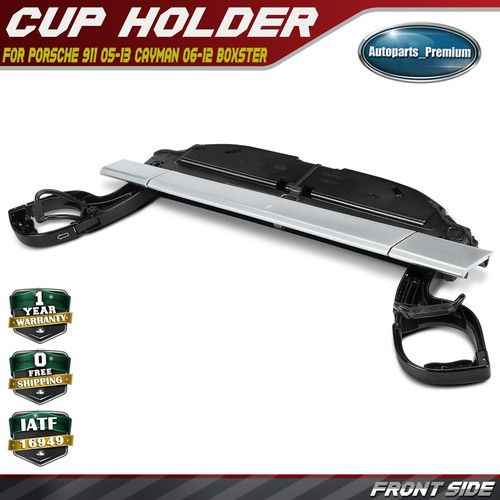 Front Cup Holder Clip for Porsche 911 2005-2013 Cayman 2006-2012 Boxster 05-12