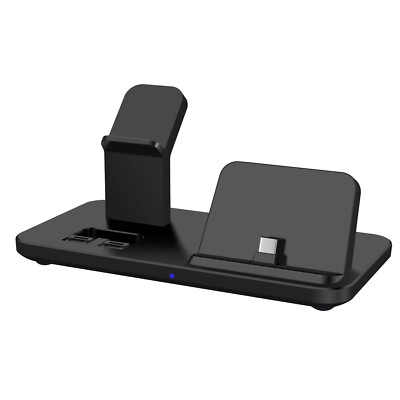 3In1 USB Type-C Charging Stand Dock Station For Apple Watch 9 Air Pods iPhone 15