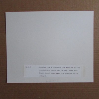 1973~ORIGINAL  PHOTO LOT OF 9~LIVE AND LET DIE~ROGER MOORE & YAPHET KOTTO