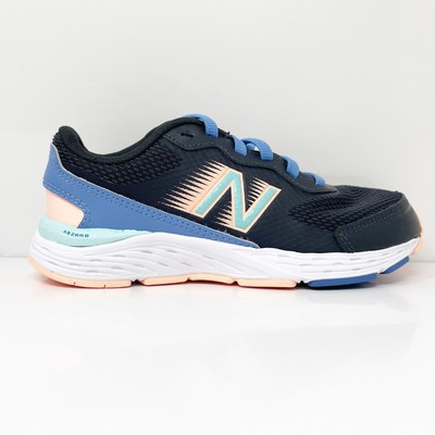 

New Balance Boys 680 V6 YP680BB6 Черные кроссовки для бега Размер 2 W, Черный, 680 V6
