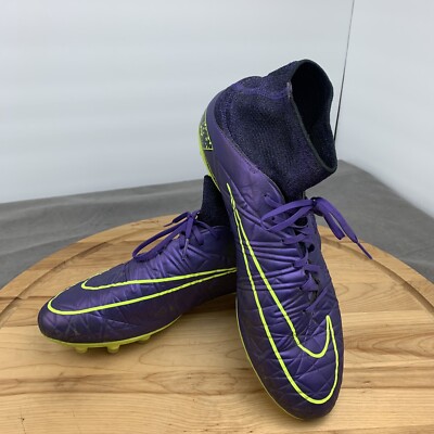 Nike Hypervenom Phantom II FG 747214-550 Violet Purple Cleats Sz US Men's 11