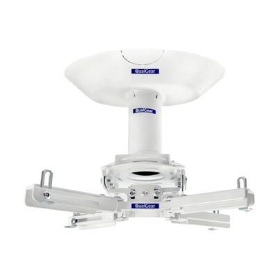 QualGear Pro-AV QG-KIT-CA-3IN-W Projector Mount Kit Accessory Single Joist Ce...