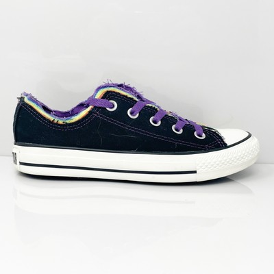 Converse Womens All Star 538463F Черные повседневные кроссовки, размер 6