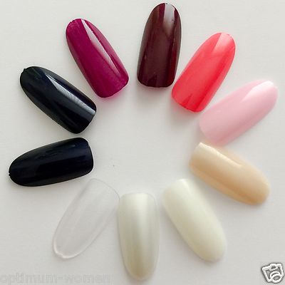 Stiletto Künstliche Fingernägel viele Varianten Full Size Cover Tips Almond