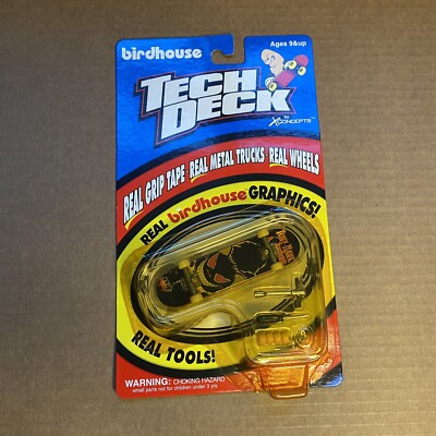 VTG Tech Deck Birdhouse Tony Hawk Evil Cat Gen 1 New Sealed TM 96mm X Concepts