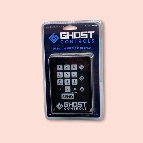Ghost Controls AXWK Premium Wireless Keypad Automatic Systems Ease