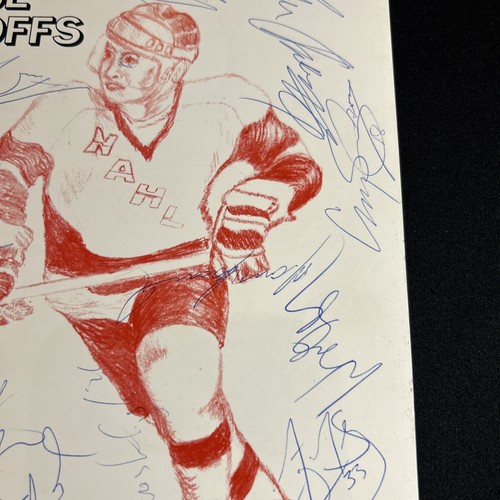 Vintage Autographed JUNIOR A Program Signed by Wayne Gretzky & other H.O.F.er’s!