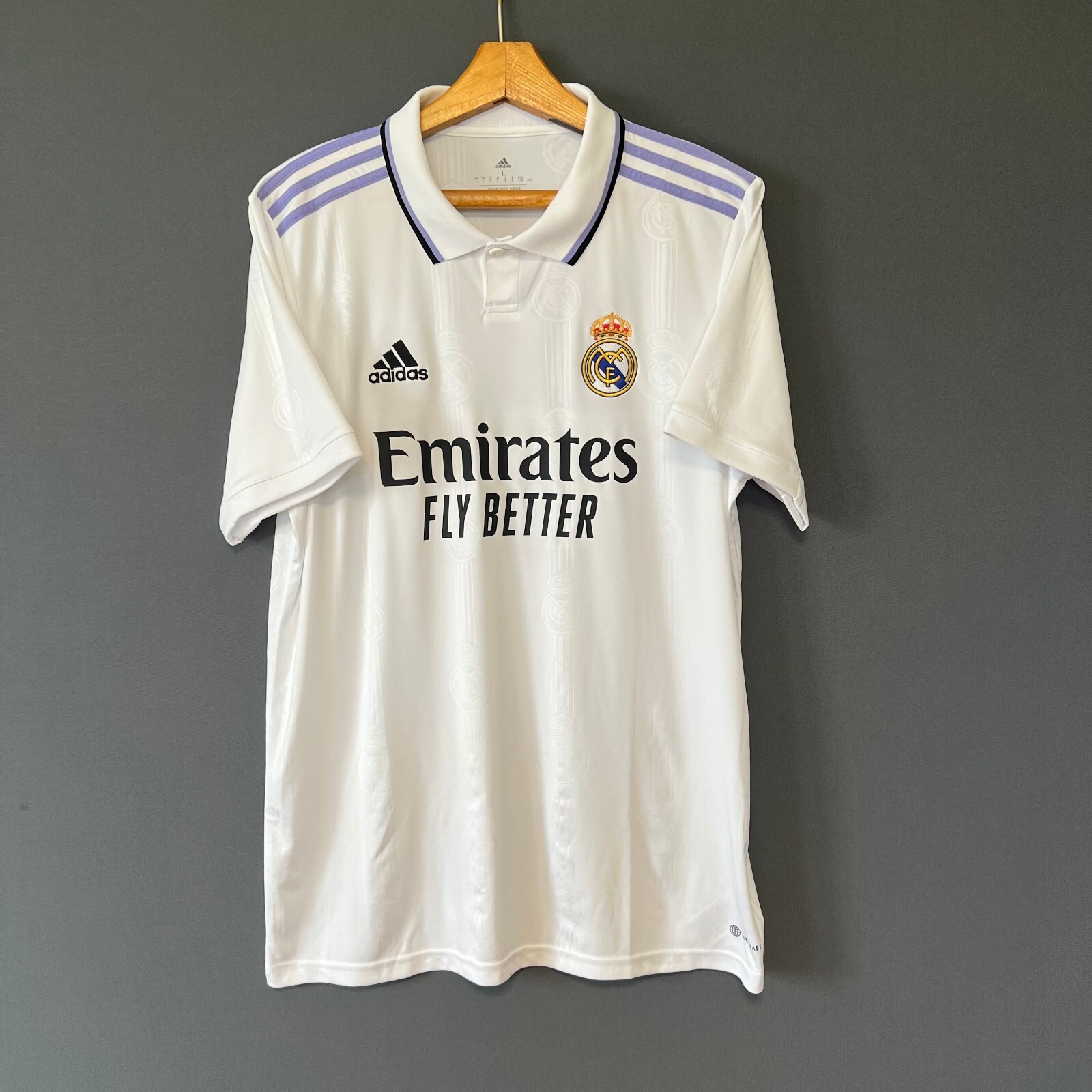 REAL MADRID Authentic ユニフォームSサイズ adidas Real Madrid Home Authentic 21/22 Jersey White メンズ