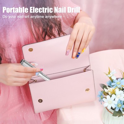 Electric Nail Drill - Gifts for Her Him Kids Electric Nail File Efile Profess...