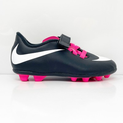 

Черные футбольные бутсы Nike Girls Bravata 749905-016, размер 11C, Черный, Bravata