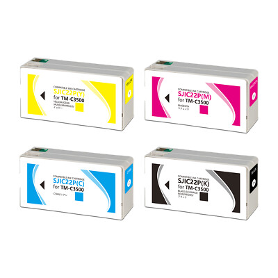 Sjic 22P Compatible Ink Cartridge For Epson ColorWorks C3500 Series 1- 49 pieces