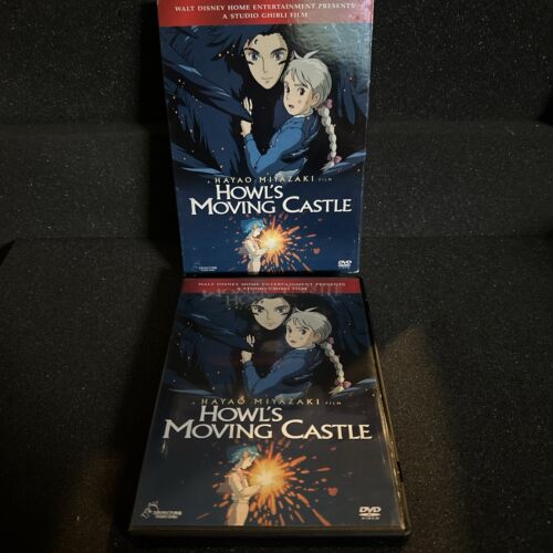 Howls Moving Castle (DVD, 2006, 2-Disc Set) Slipcover Hayao Miyazaki | eBay Howls Moving Castle (DVD, 2006, 2-Disc Set) Slipcover Hayao Miyazaki | eBay