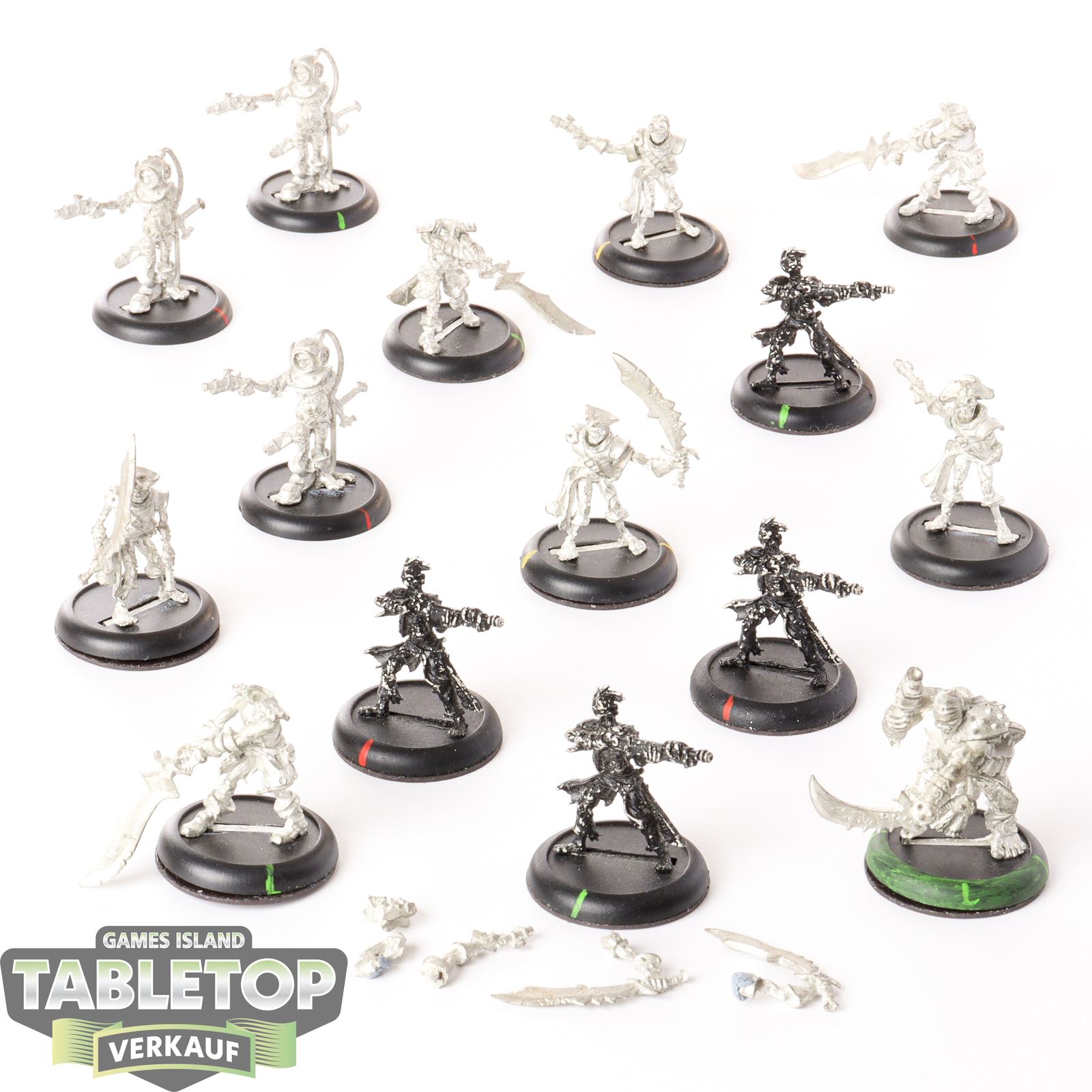 Cryx - 15 x Revenant Crew of the Atramentous With Three Riflemen - teilweise bem