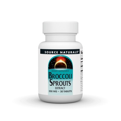 Source Naturals, Inc. Экстракт ростков брокколи, 250 мг, 30 таблеток
