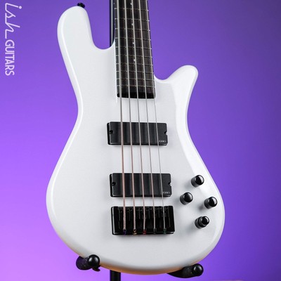 Spector NS Ethos 5 HP Bass Solid White Gloss