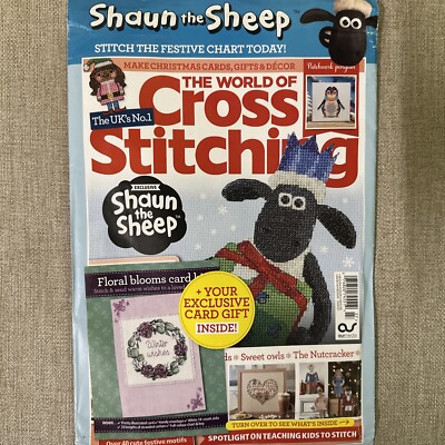 The World Of Cross Stitching UK Magazine Issue 327  2023 Shaun The Sheep