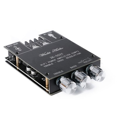 DC9-24V 2CH TPA3116D2 Bluetooth 5.0+AUX Motherboard Module Audio Power Amplifier