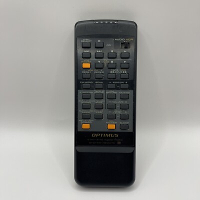 Optimus STAV-3170 Remote Control Audio/Video System Remote **Tested**