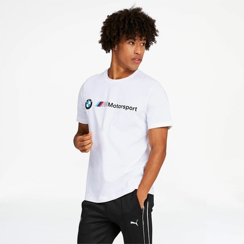 

[595369-02] Мужская футболка с логотипом Puma BMW Motorsport, Белый