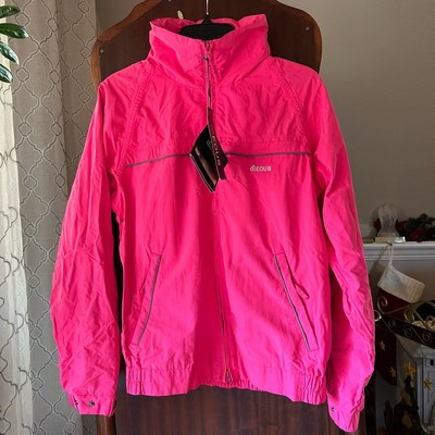 New! Eous pink small equestrian riding snow Ski jacket Coat