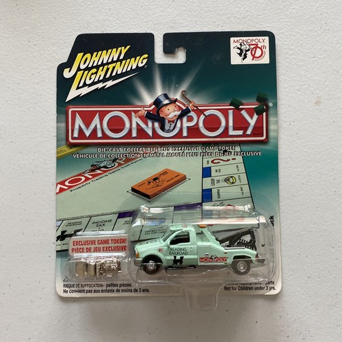 Johnny Lightning 2002 Monopoly Die- Cast Metal 4 Car Box Set