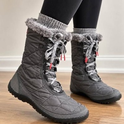 Columbia Minx Mid II Waterproof Winter Boots, Women's 8 Gray