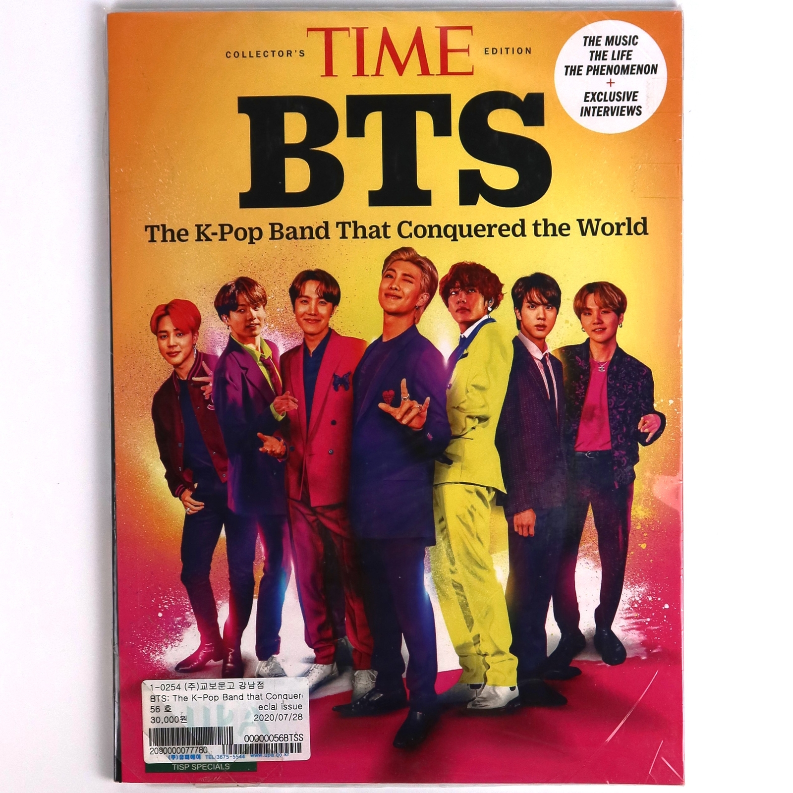 BTS 『it's BTS time!』 2020/2021 BTS Time Magazine Collector's Edition 2021 K-Pop | eBay