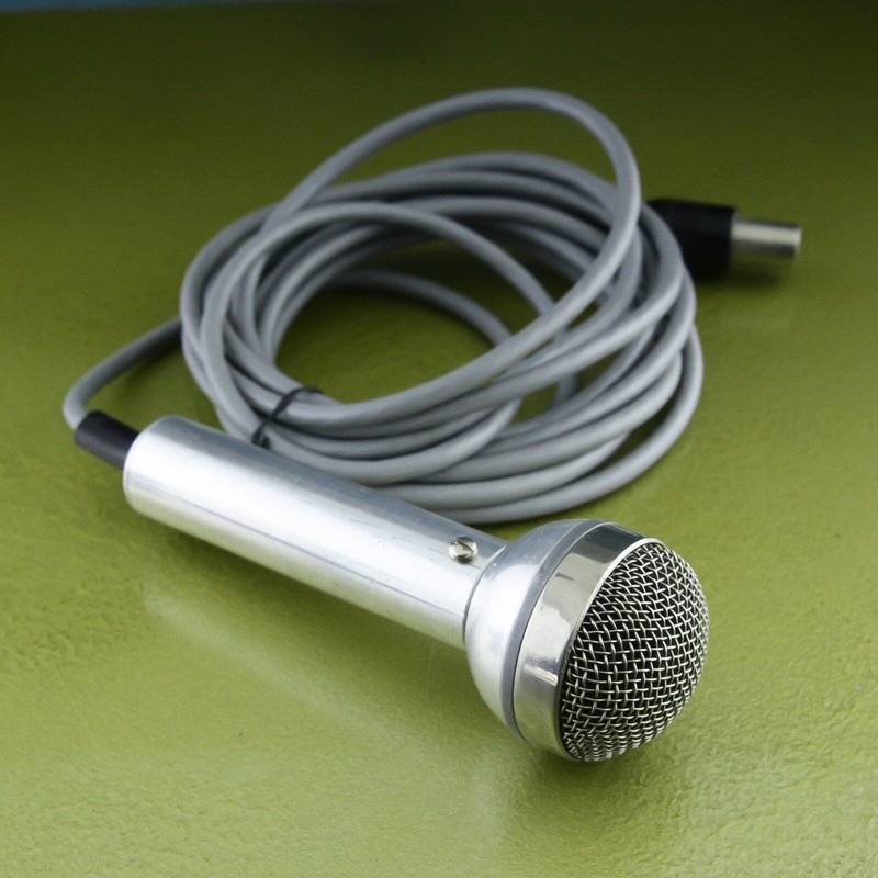 vintage RFT LARGE MICROPHONE CAPSULE, extra head, East Germany pgh mikrofon ☆☆