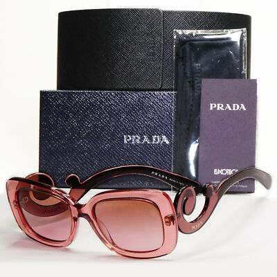 Prada Sunglasses Baroque Swirl Pink Transparent PR27OS SPR 27O CAI-5P1 130124