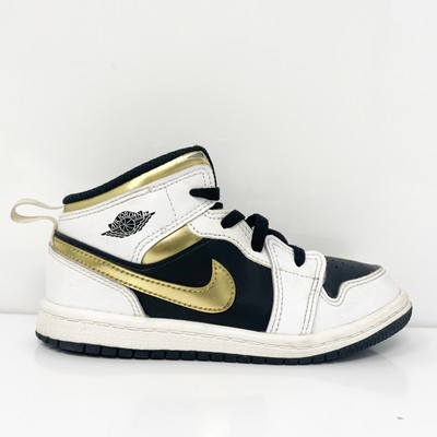 

Nike Boys Air Jordan 1 Mid 640735-190 Белые баскетбольные кроссовки Кроссовки Размер 10C, Белый, Air Jordan 1 Mid