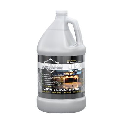 Armor AR500 Solvent Based High Gloss Acrylic Wet Look Sealer - 1 GAL