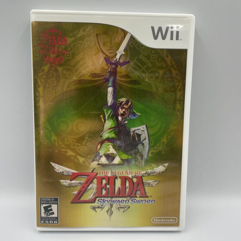 The Legend Of Zelda: Skyward Sword (Nintendo Wii, 2011) Complete Cib Tested