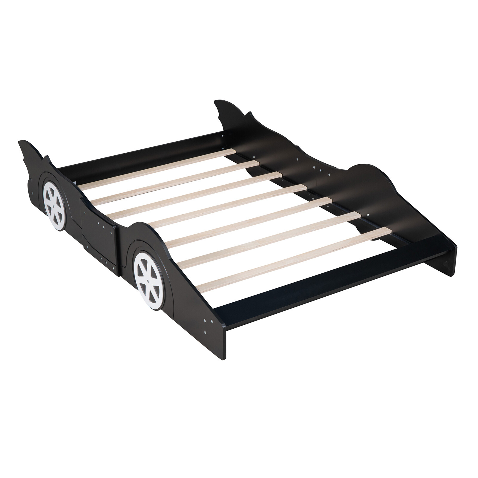 Kids Turbo Race Car Design Full/Twin Bed Kid Children Bedroom Furniture New