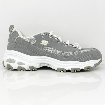 

Skechers Womens D Lites Interlude 11978 Серые повседневные туфли Кроссовки Размер 6.5, Серый, D Lites Interlude