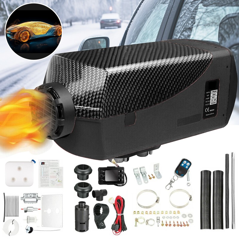 8KW 12V Air Diesel Heater w/ LCD Switch Car Boat Truck Quiet
