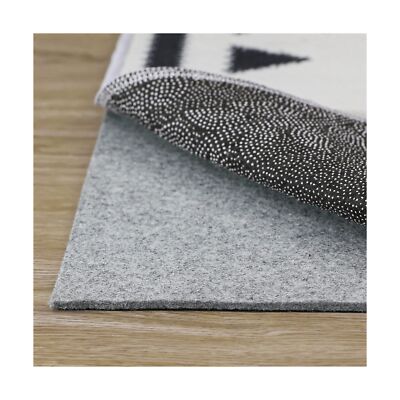 ITSOFT Ultra Premium Non Slip Felt Area Rug Pad, Thick Cushioned Gripper Pad ...