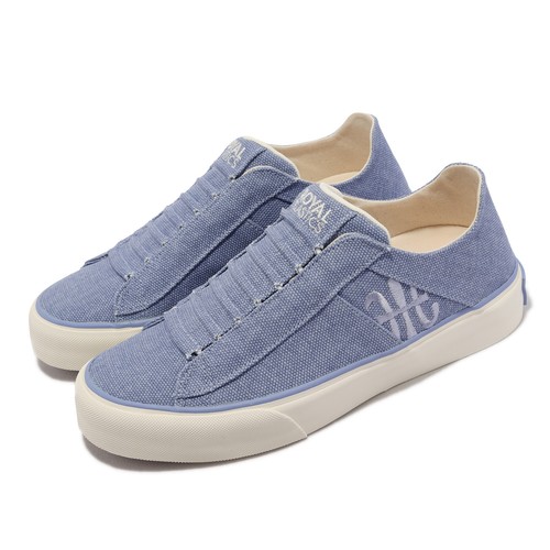 

Royal Elastics Icon M Denim Blue Cream Women Slip On Casual Lifestyle 90531-050, Синий, Icon M